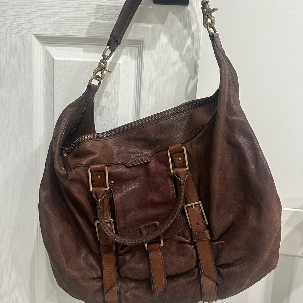 Botkier Brown Leather Shoulder Bag